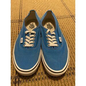 VANS Malibu Blue Old Skool Canvas Sneakers Size 9 Men, Size 10.5 Women
